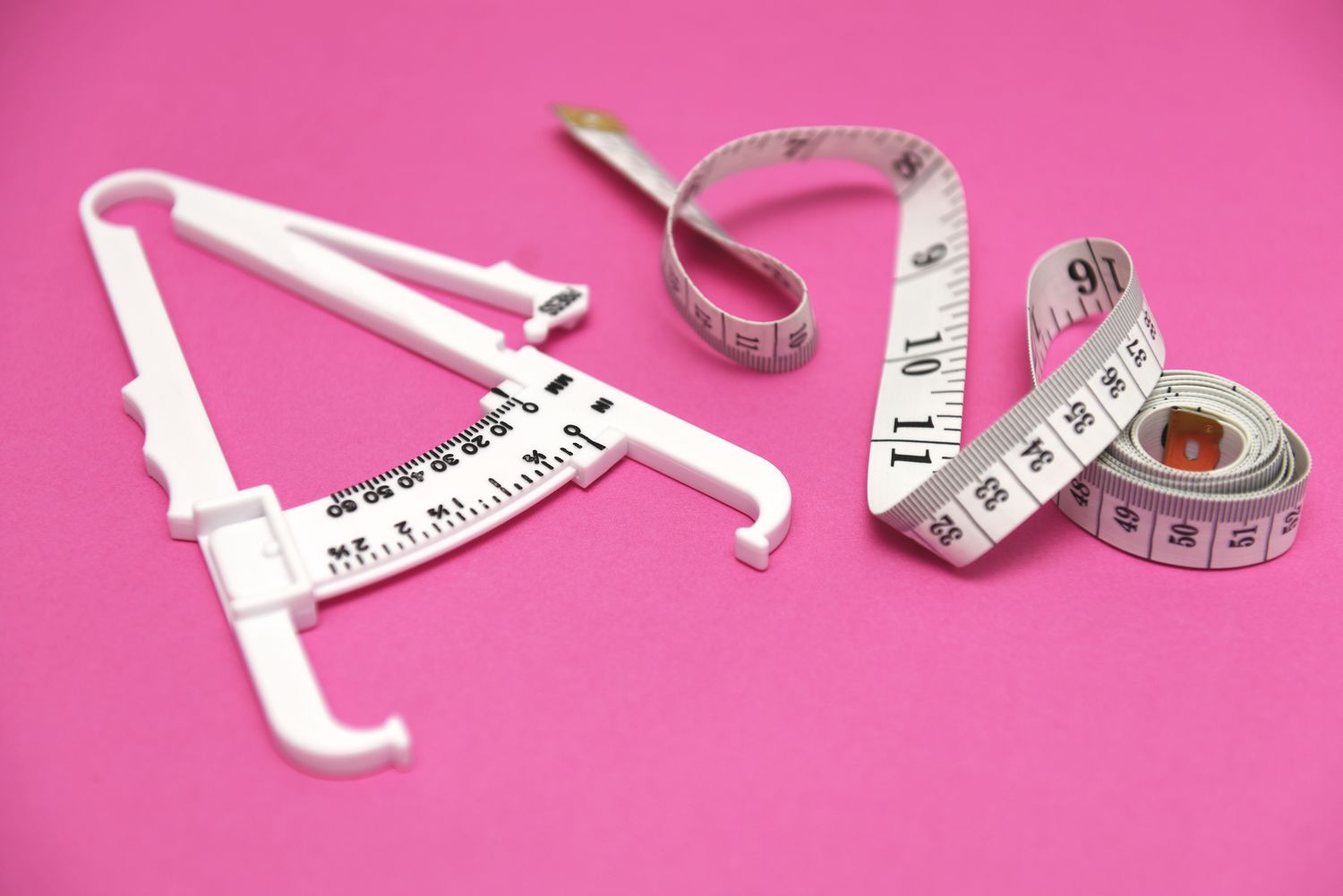 Measuring BMI using calliper and tape measure
