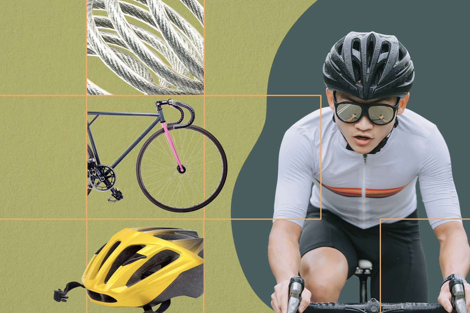 Cycling collage